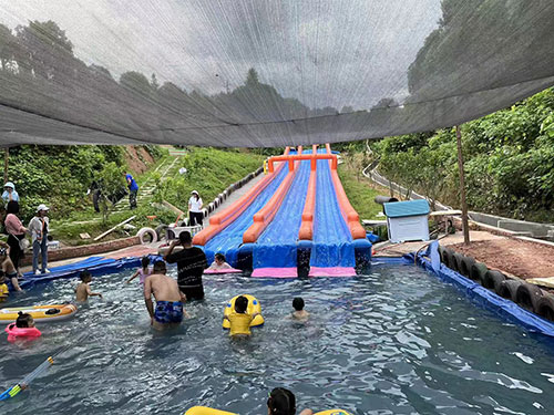 拓展活动现场